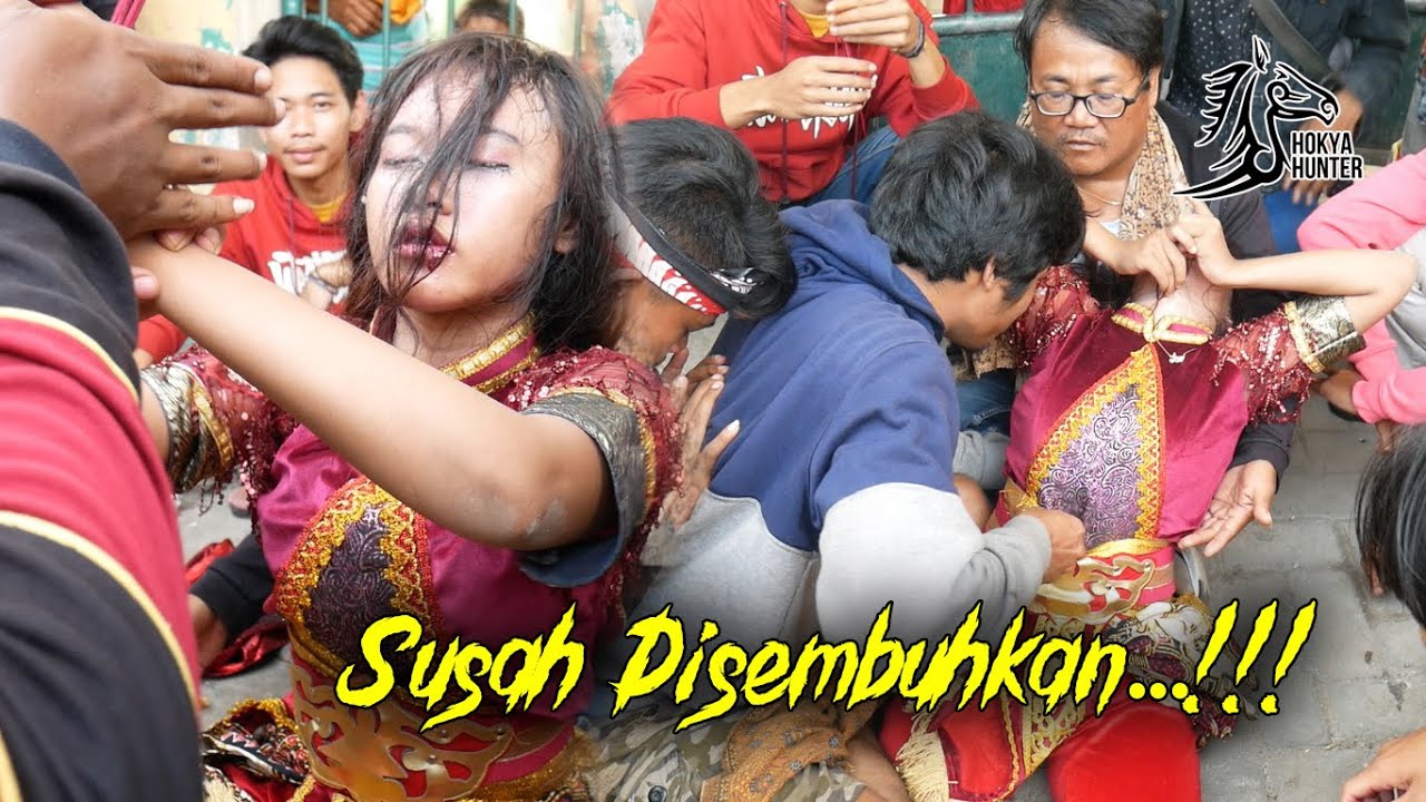 SUSAHNYA Penyembuhan Penari Jathilan Putri ini!! Jathilan Kudha Sekar Wijaya Kusuma