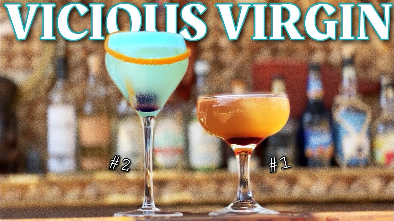 The Best BLUE TIKI COCKTAIL and it’s Relative