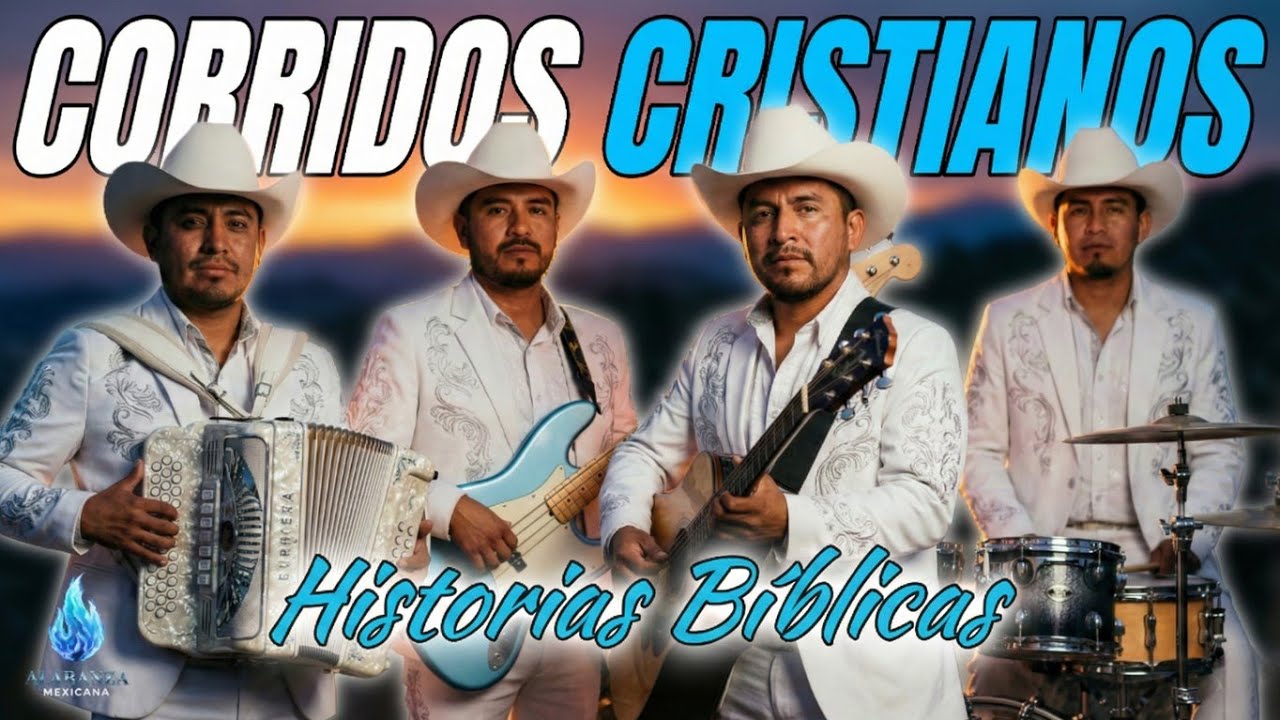 Corridos de Historias Bíblicas que NADIE Te Contó 🔥 (Mix Explosivo) ALABANZA MEXICANA 