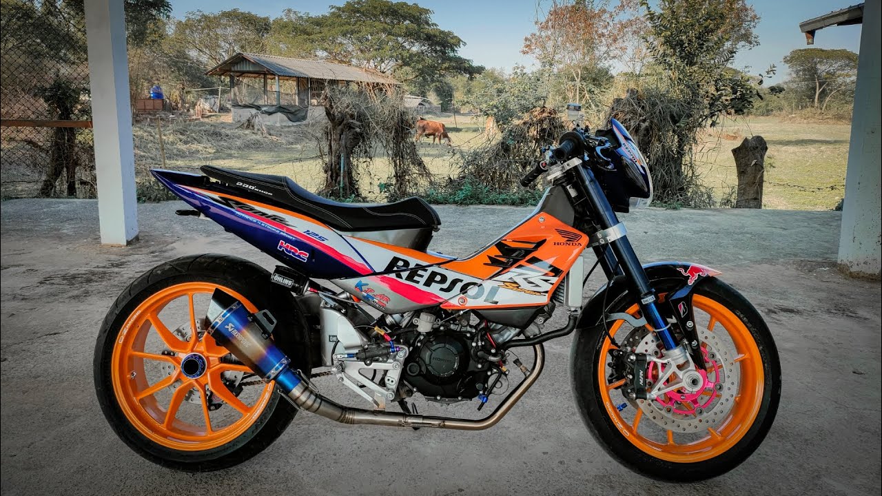 ทดลองขับครั้งแรกกับ sonic125 proarm หลังจอดแต่งมา2ปี