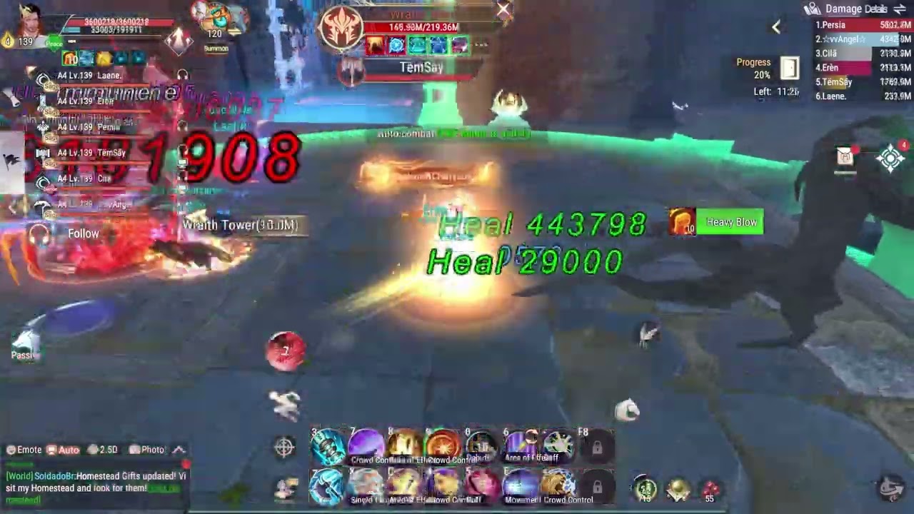 F60 COS Mirage - Sage BM Gameplay - Perfect World Mobile