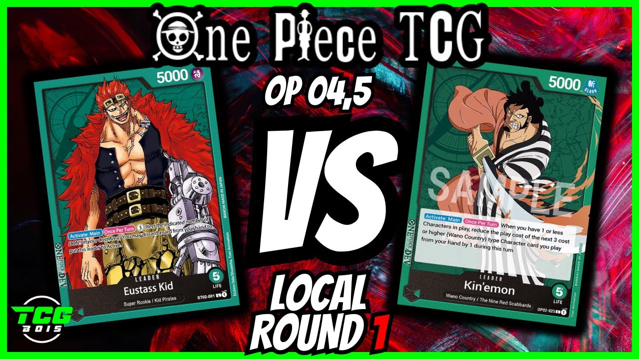 KID Film VS Kinemon | OP04.5 | One Piece TCG Store Local | Round 1