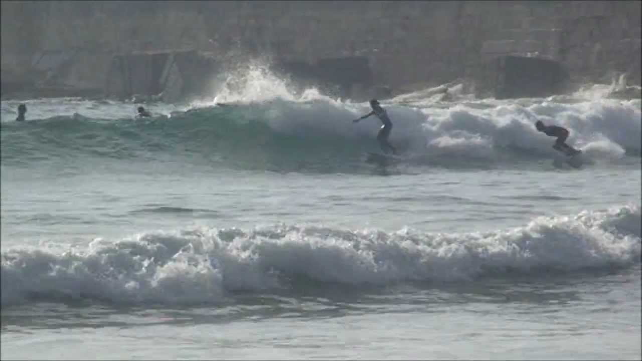 SURF TRAINING SCHOOL - ESCOLA de SURF - PICO de MATOSINHOS - 25 Fevereiro 2012