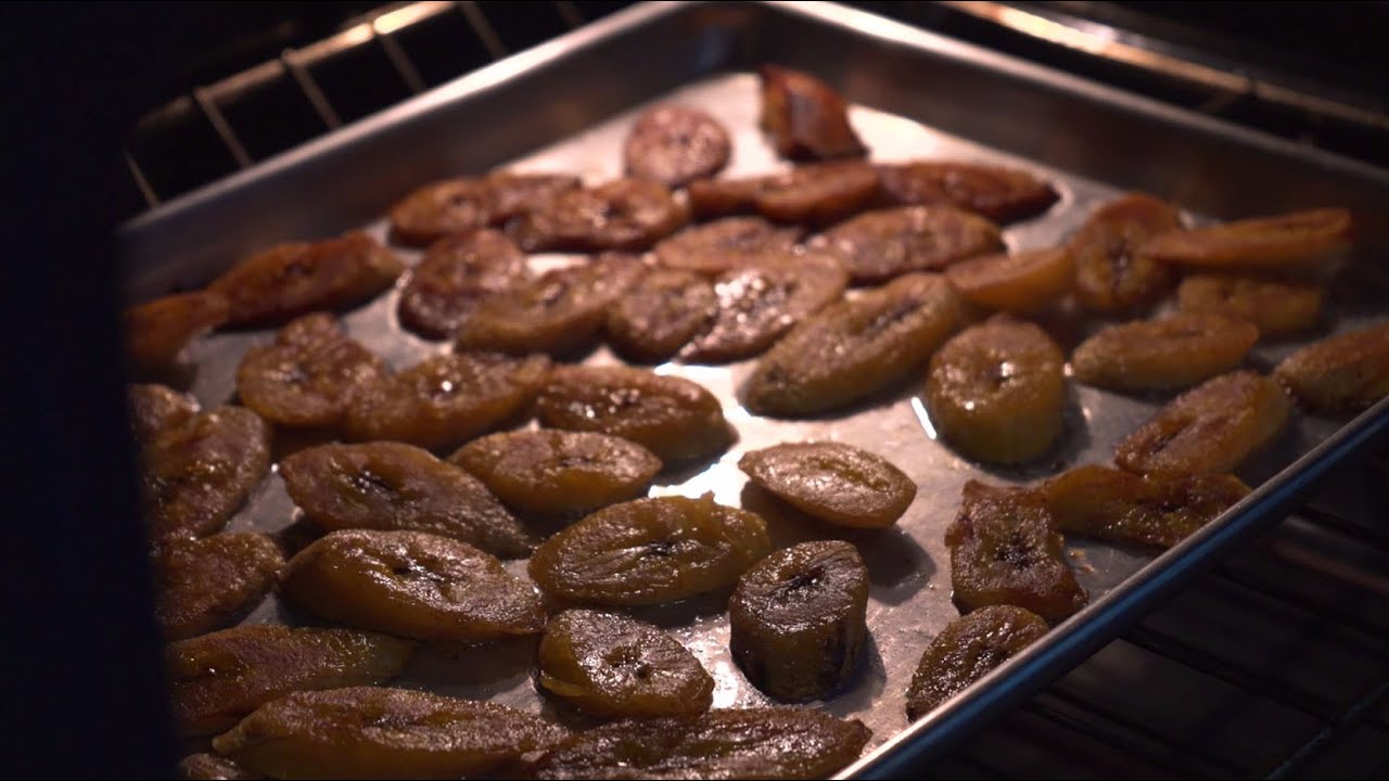 Easy Baked Plantain with Coconut Oil Recipe