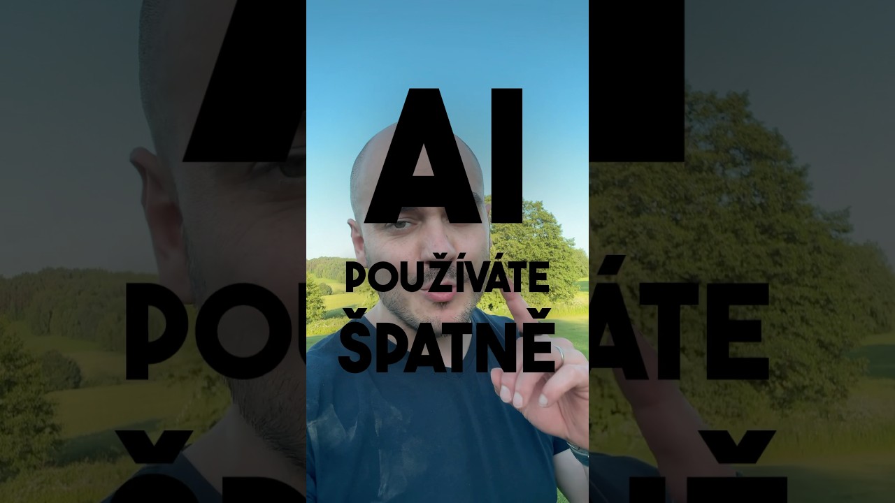 Děl&aacute;te tuhle chybu? #aitoday