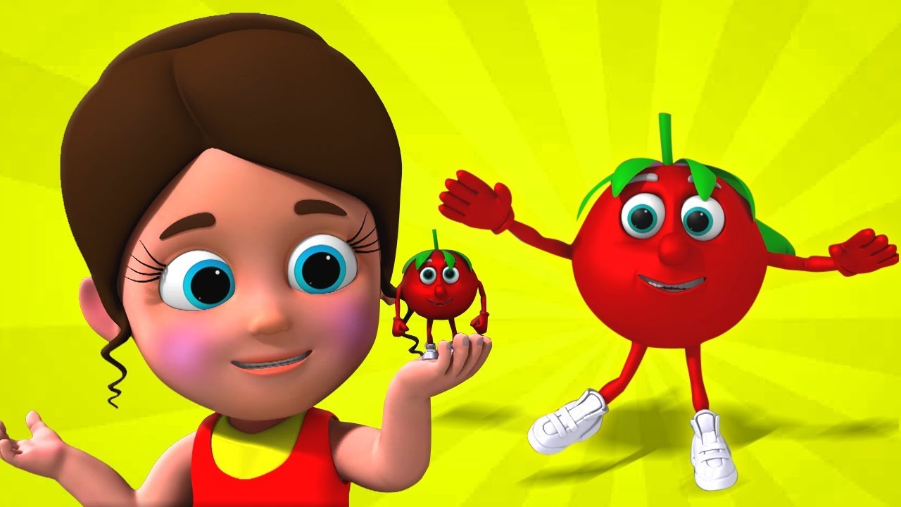 Lal Tamatar Poem | Hindi Rhymes For Children | लाल टमाटर | Kids Tv India