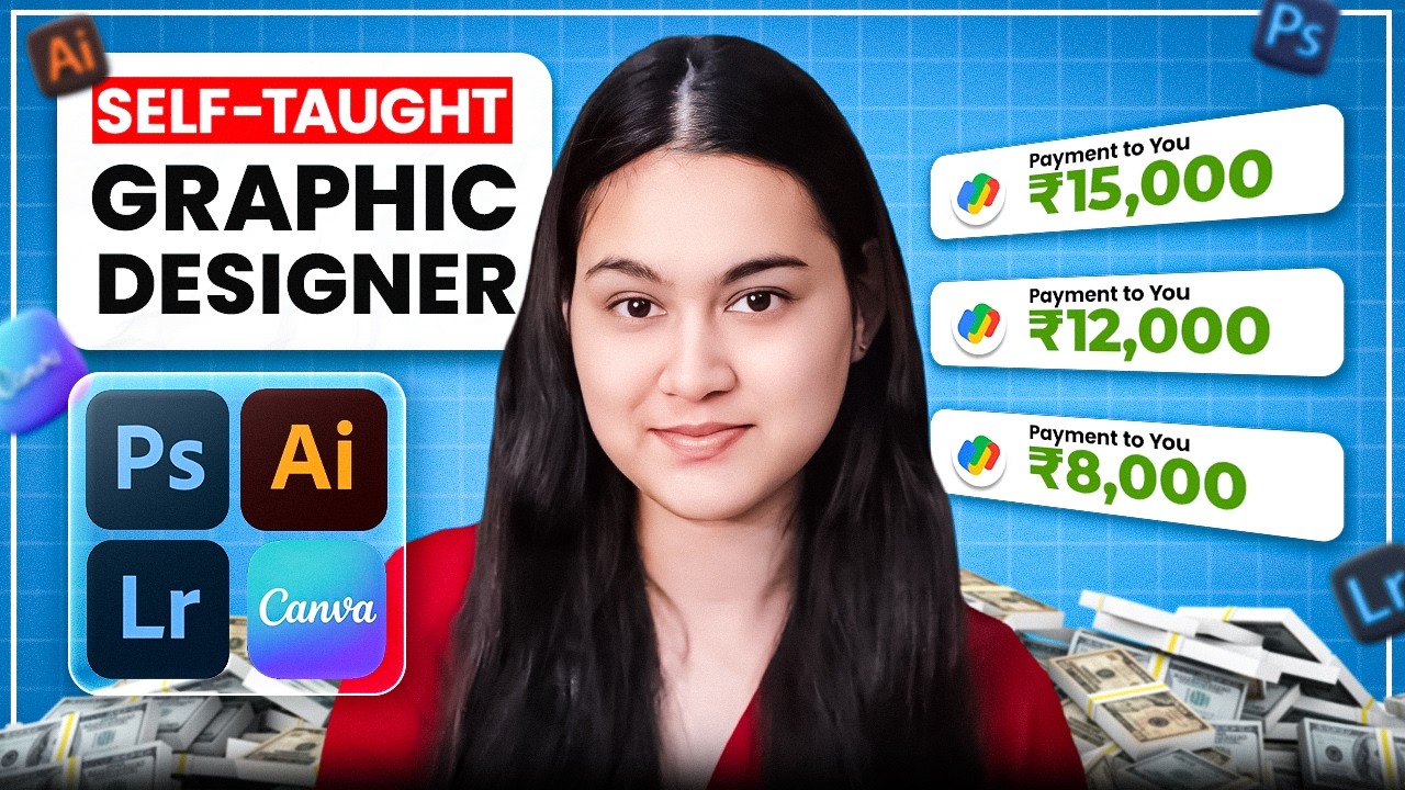 How I Became a Self-Taught Graphic Designer WITHOUT Any Degree
