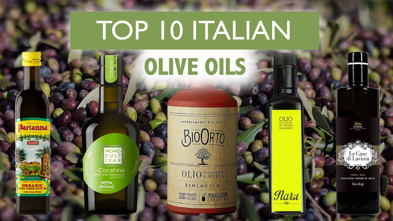 Top 10: Italian Olive Oils | PARTANNA ORGANIC, NARU, BIOORTO CORATINA AND MORE...