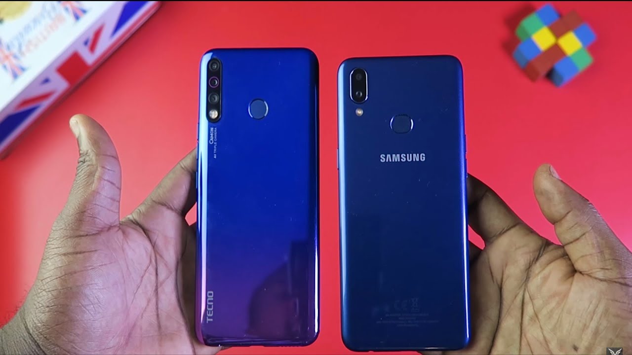 Tecno Camon 12 VS Samsung A10s Speed Test!