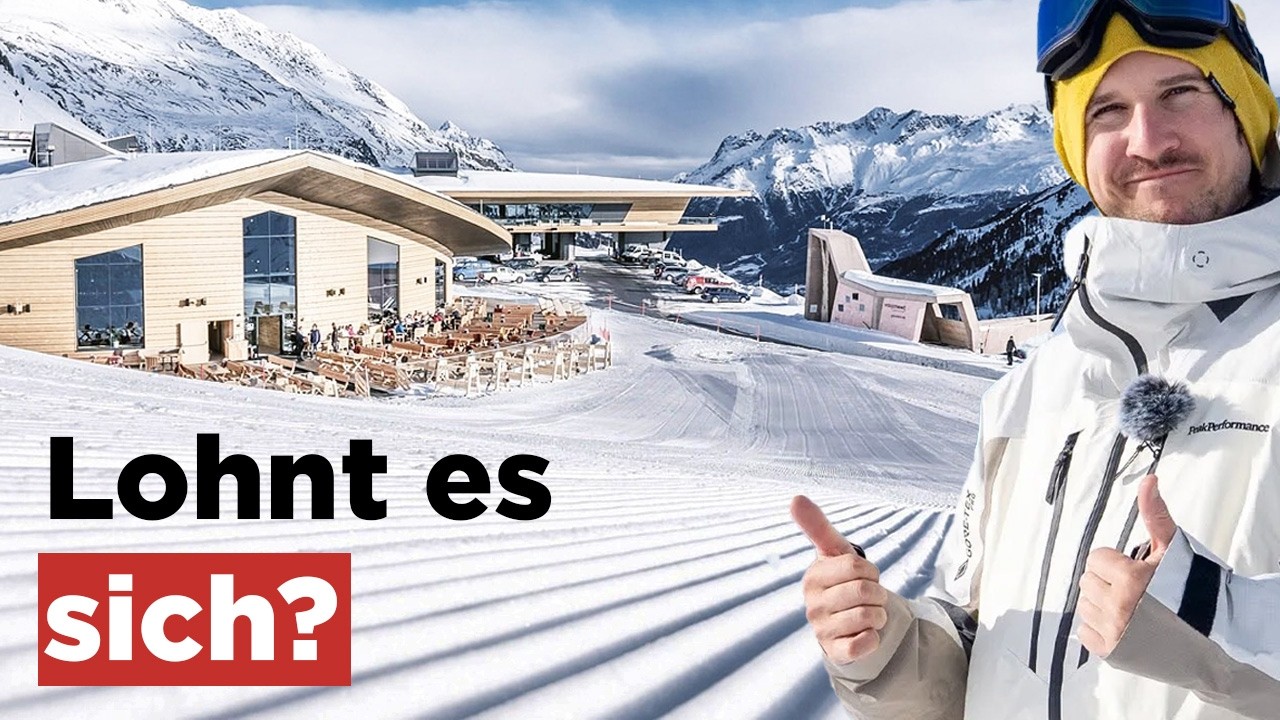 Teuerste Skigebiet der Alpen (2.800m): Skifahren in Hoch- & Obergurgl