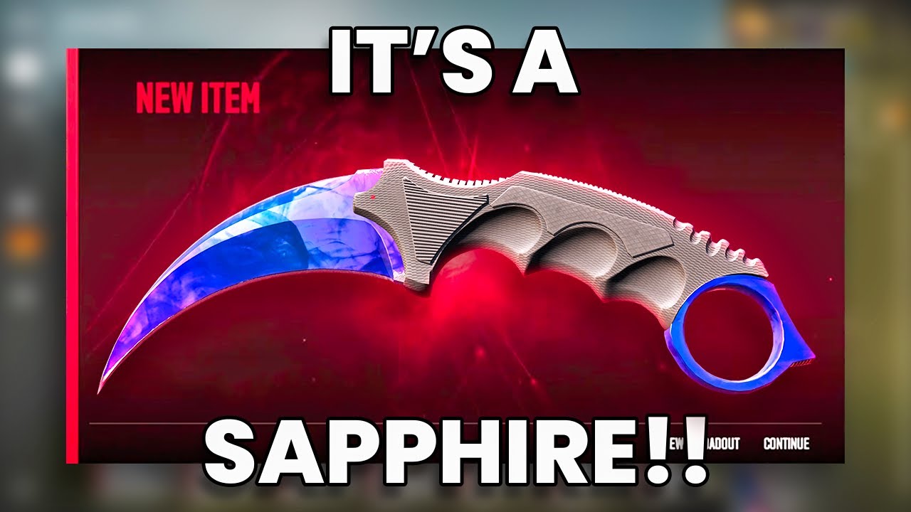 ЭТО САПФИР!! | Распаковка каждого ножа. Эпизод 1