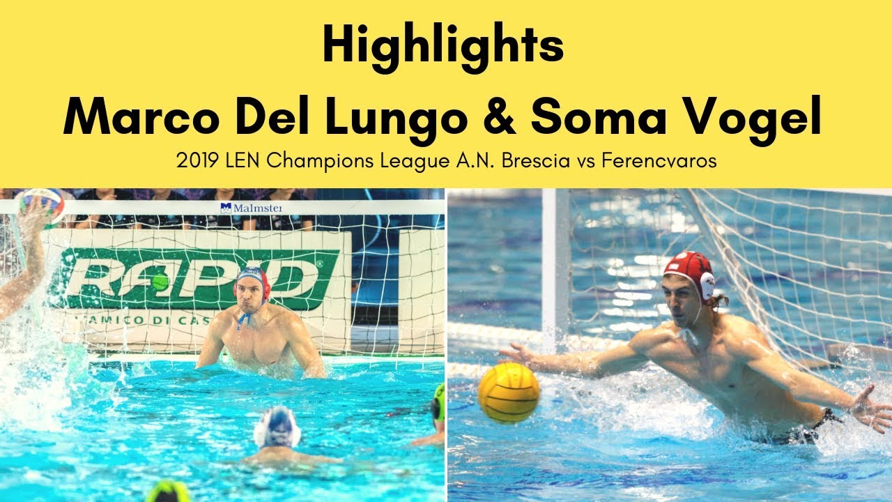 Water Polo Goalie Highlights: Soma Vogel & Marco Del Lungo