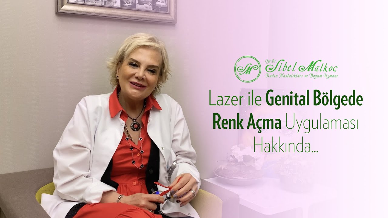 Lazer ile genital bölgede renk açma işlemi nasıl yapılmaktadır?