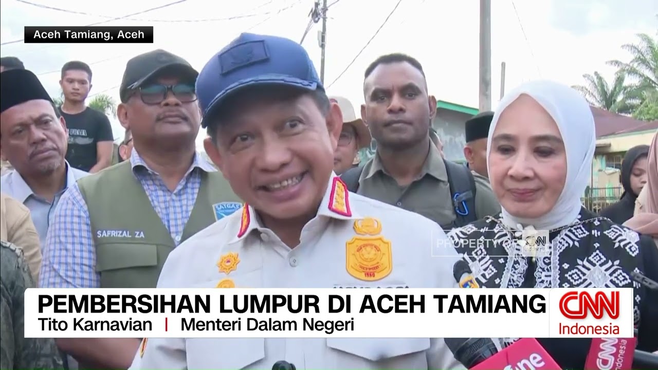 Pembersihan Lumpur Pascabanjir di Aceh Tamiang