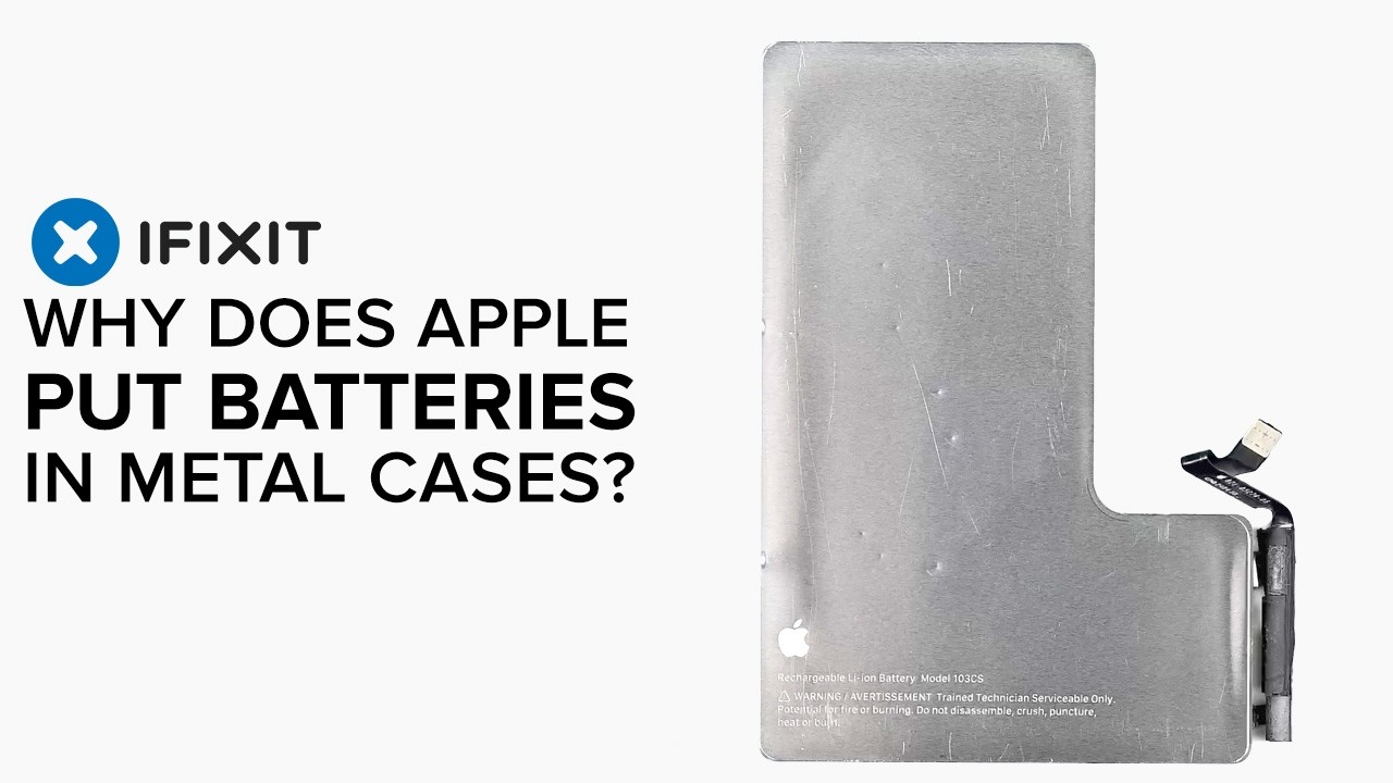 Why Does Apple Put Batteries In Metal Cases?