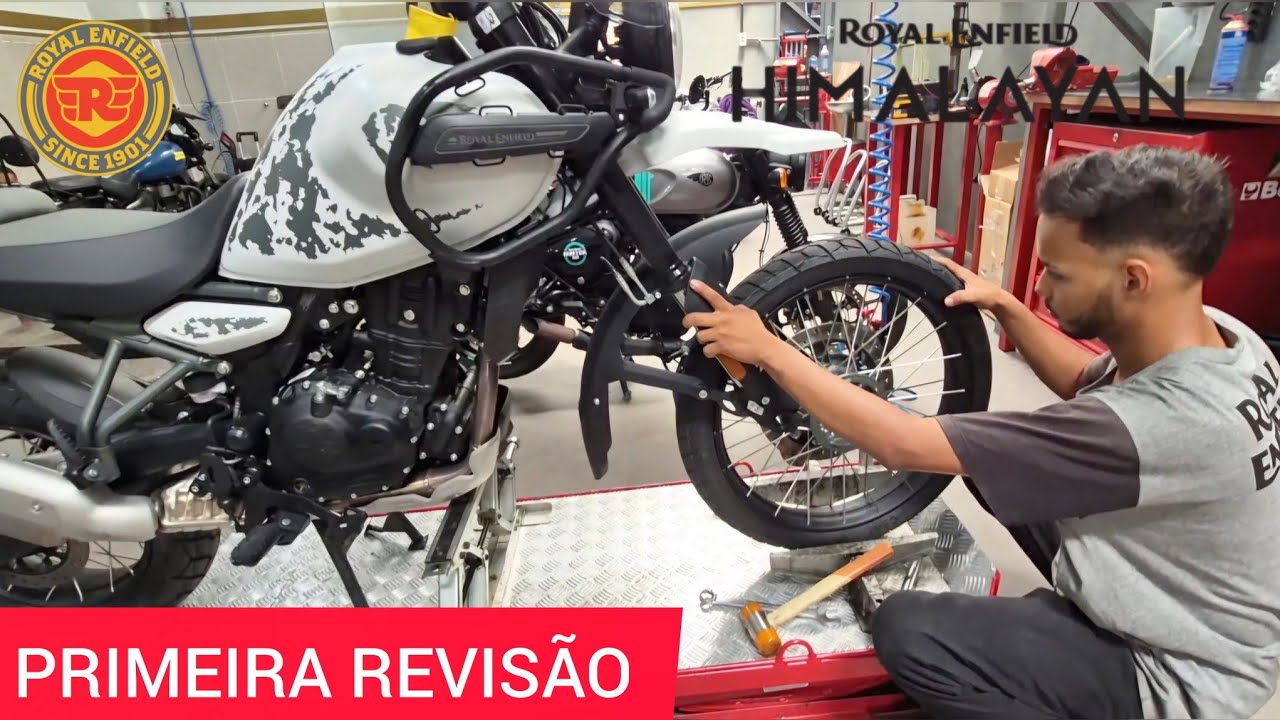 REVISÃO 500 KM HIMALAYAN 450, O QUE É FEITO E VALOR !
