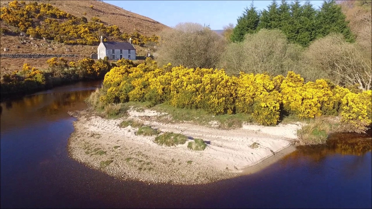 Drone flight over Wicklow