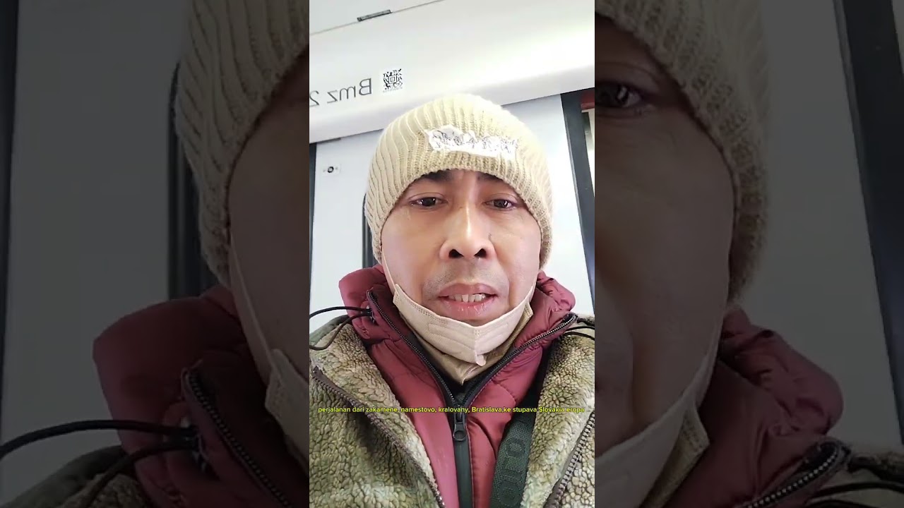 Perjalanan dari zakamene , namestovo, kralovany, Bratislava menuju stupava ngambil pakaian 