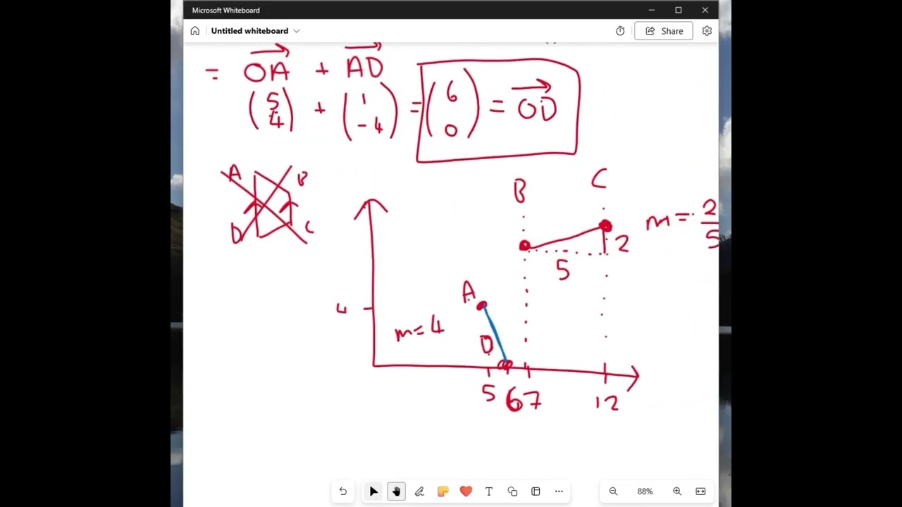 Year 13 January Mock: Question 12 - Vectors