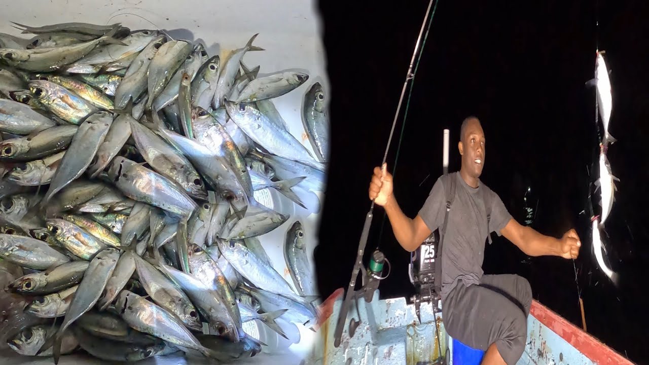 Клёв не прекращается! Невероятный улов во время ночной рыбалки! 🔥🐟