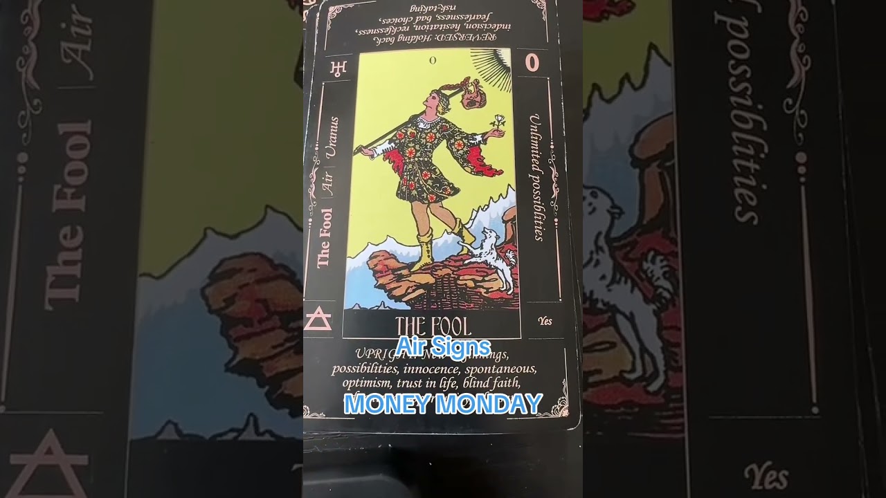 💨 signs, It’s Money Monday! #astrology #tarot #aquarius #gemini #libra #money #moneyreading 
