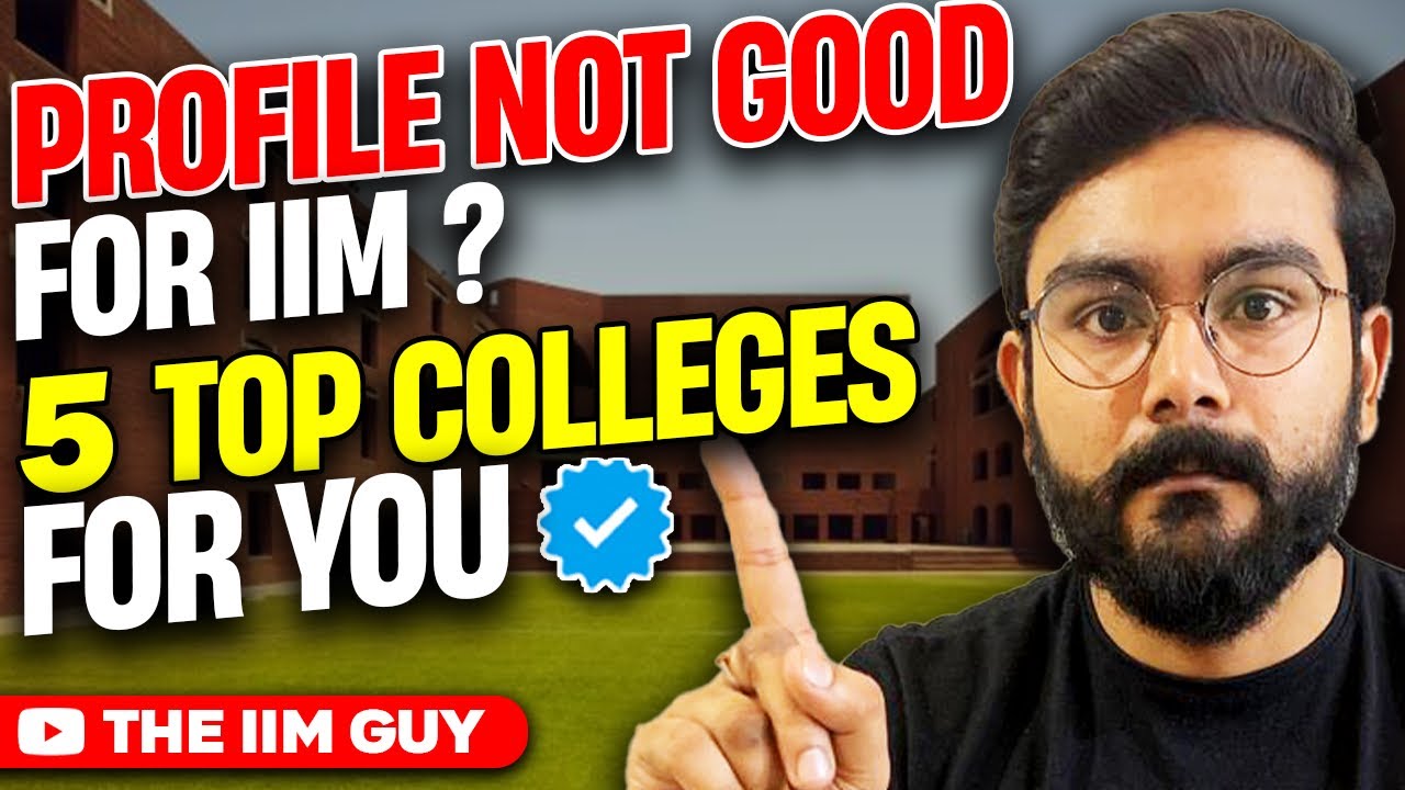 Top 5 B Schools for LOW acads and 20 lakh+ salary
