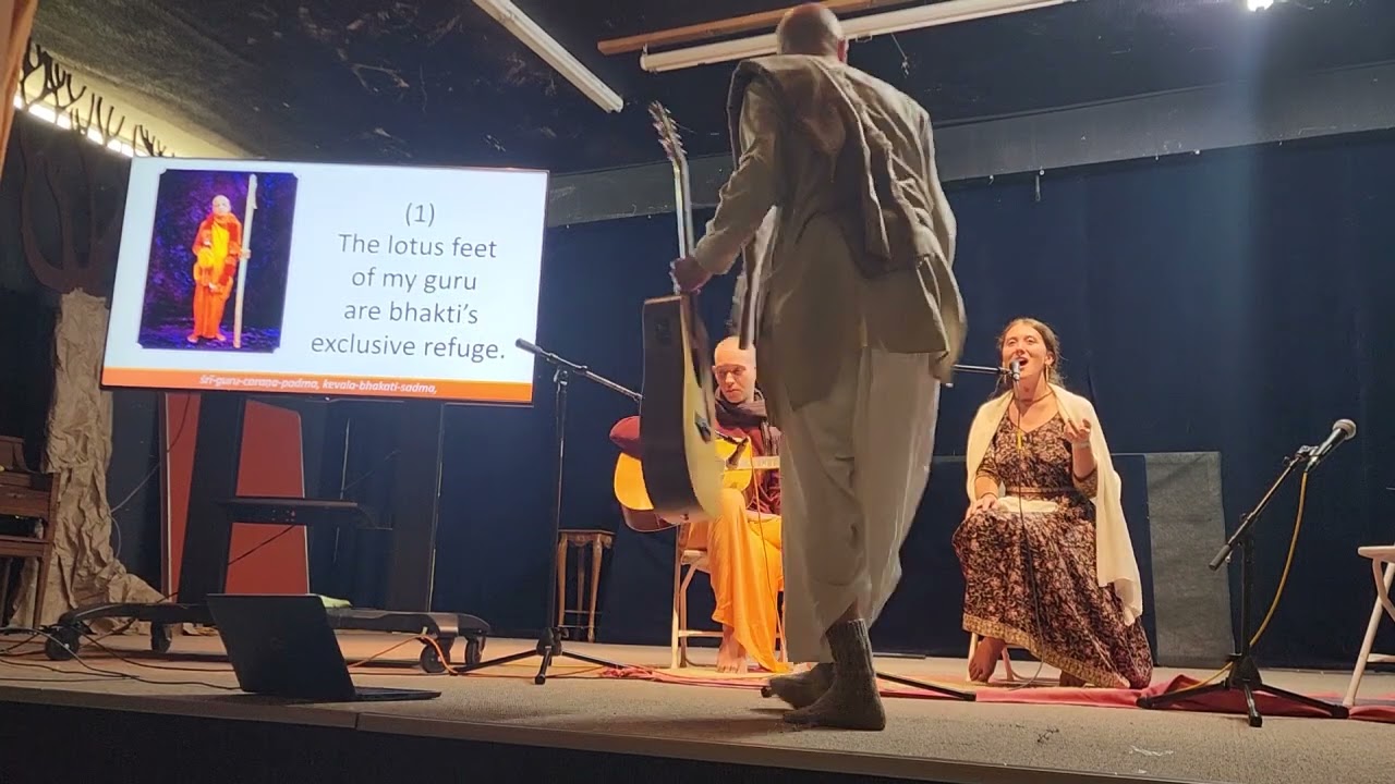 Lotus feet of my Guru - Sri Guru Charana Padma - in English - HG Kalakantha prabhu