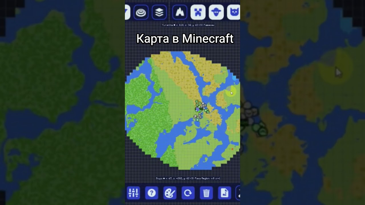 Карта в Minecraft #minecraft #майнкрафт #minecraftshorts #minecraftmods #майнкрафтмоды #yuranka