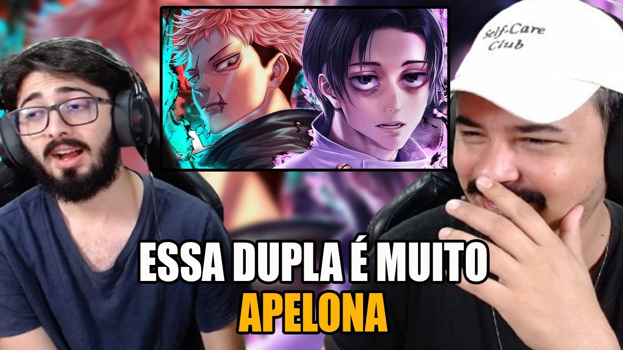 ♪ Itadori & Yuta (Jujutsu Kaisen) | Maldição Herdada | AniRap | REACT