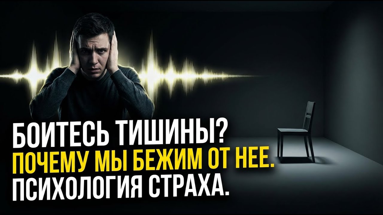 ПОЧЕМУ МЫ БОИМСЯ ТИШИНЫ