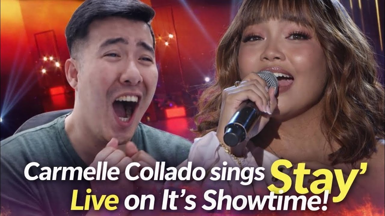 Carmelle Collado sings 'Stay' Live on It's Showtime! | REACTION