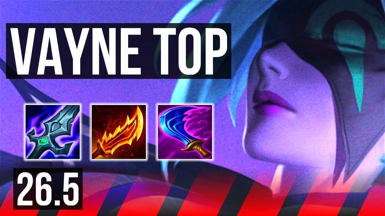 VAYNE vs RENEKTON (TOP) | 80K damage | KR Master | 26.5