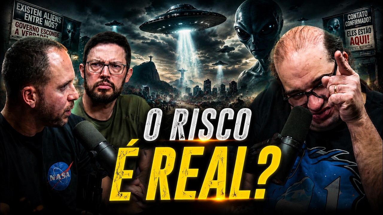 O GRANDE MIST&Eacute;RIO dos OVNIS! Com S&Eacute;RGIO SACANI, RONY VERNET E SCHWARZA