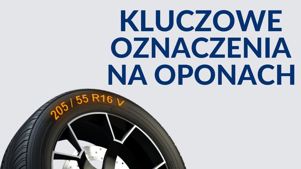 Najważniejsze oznaczenia na oponach