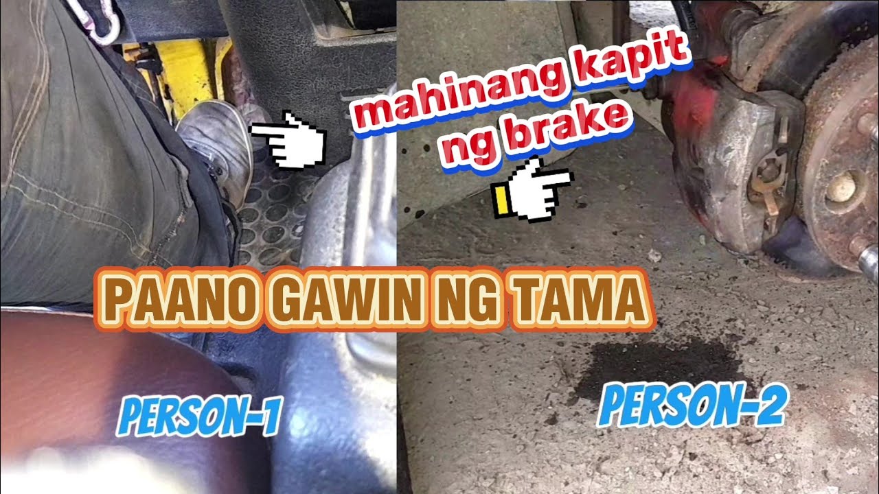 PinakaDetalyi kung paano gawin ang Pinakamabisang kapit ng Brake