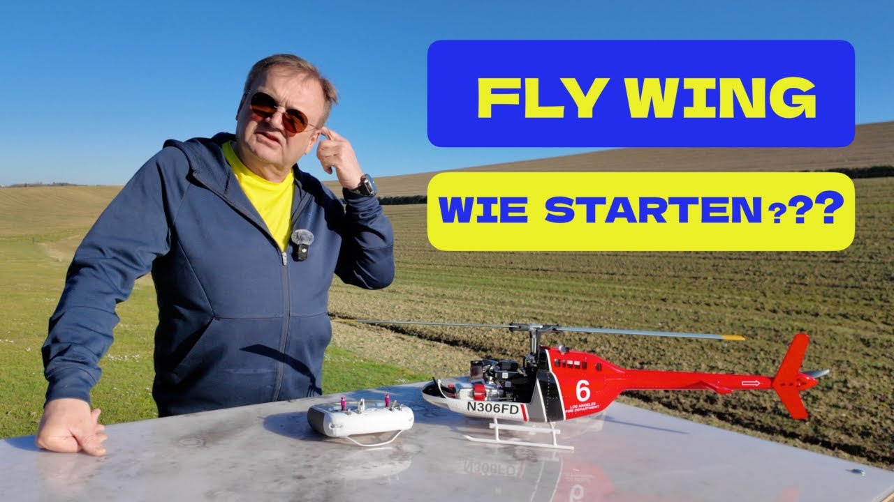 Wie starte ich mit Fly Wing GPS RC HUBSCHRAUBER?