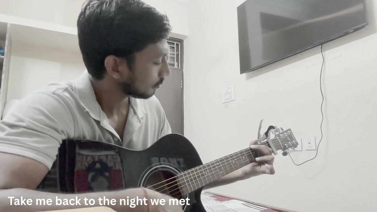 The Night We Met - Guitar Cover | Lord Huron 🎸|Tabs + Chords|