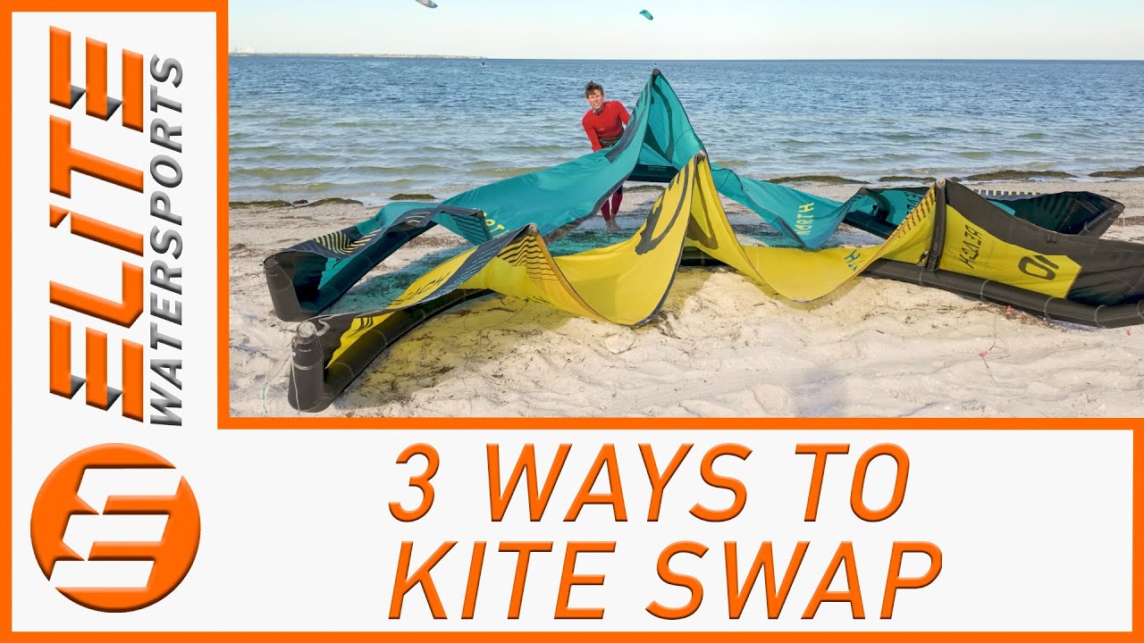 🔄 3 Ways to Swap Kite Sizes Using the Same Bar – Kiteboarding Tips
