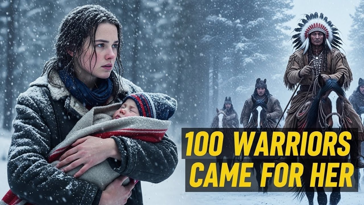 She Saved a Comanche Baby in a Blizzard ❄️👶—Days Later 100 Warriors Came to Her Door ⚔️🔥