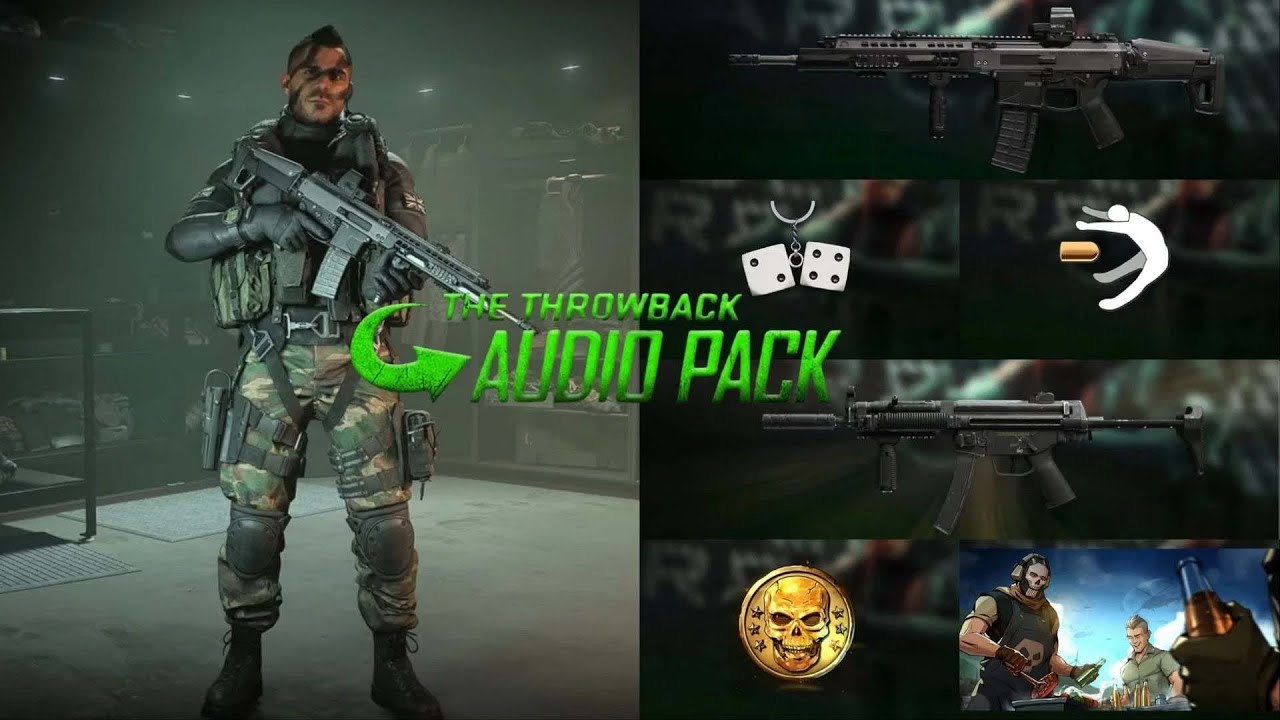 COD MW2 | MW3 THE THROWBACK AUDIO PACK Soap Operator Skin Hard Unlocked PS XBOX PC - Ultra Rare