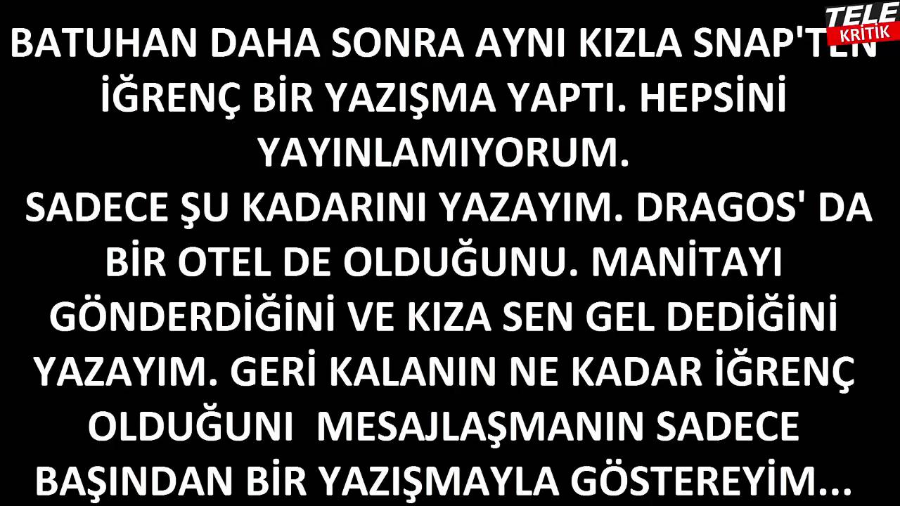 BATUHAN IN İĞREN&Ccedil;LİKLERİNİ İZLEYİN İFŞA