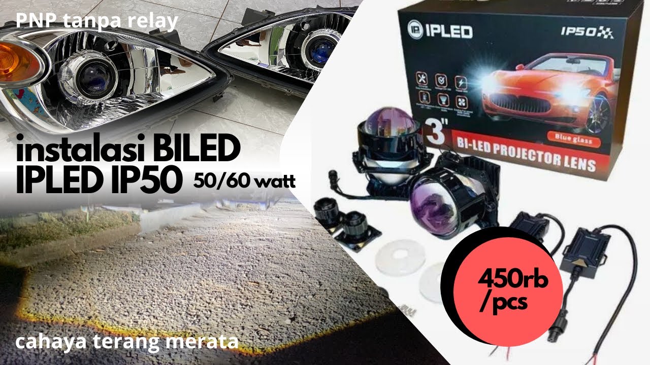 Pasang BILED IPLED IP50 di Avanza | paling worth it !