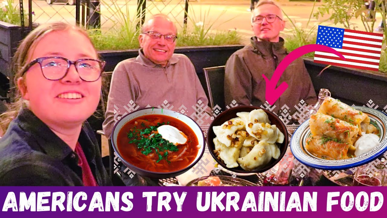 Реакція американців на українські страви: борщ, голубці, вареники