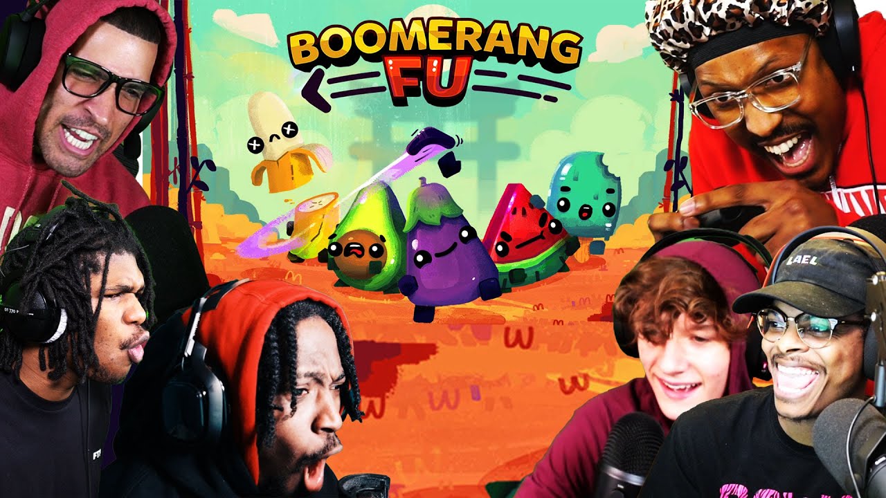 Smash Bros...BUT WITH BOOMERANGS | Boomerang FU w/ imdontai, ricothegiant, iberleezy, jack, ratedPG