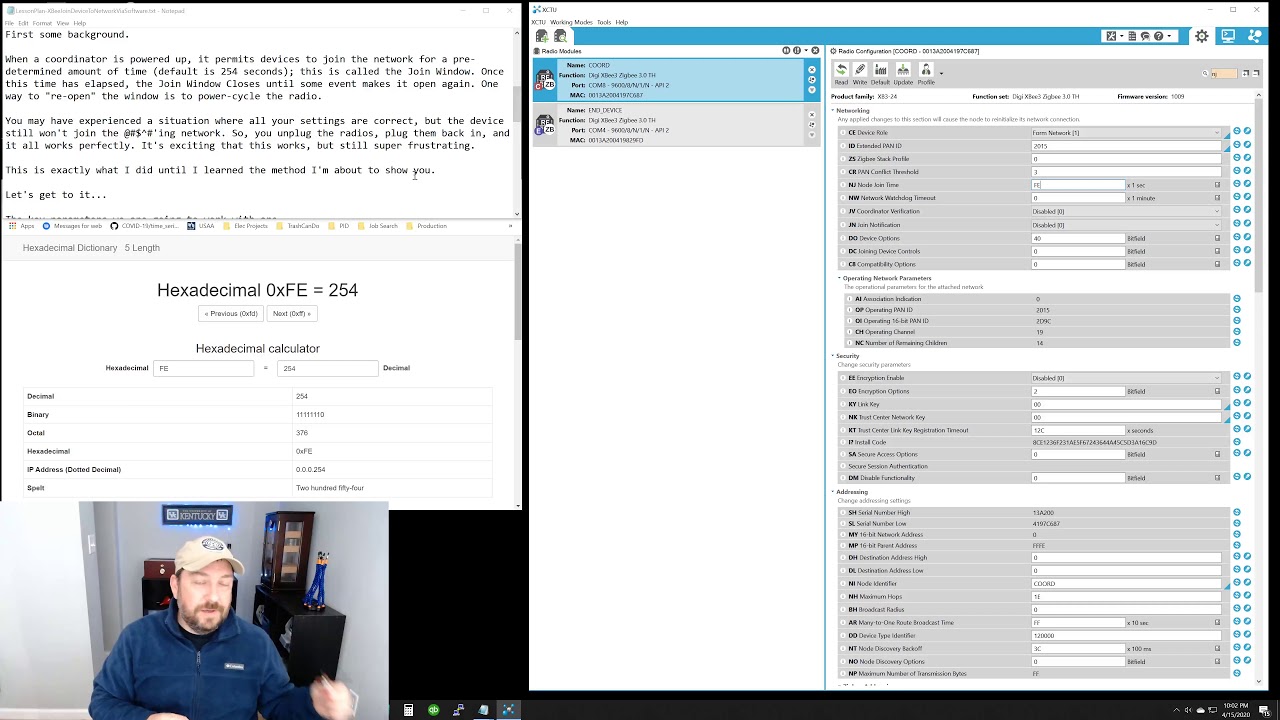 XBee 3 - Join Device to a Network Using Software (AT Commands)