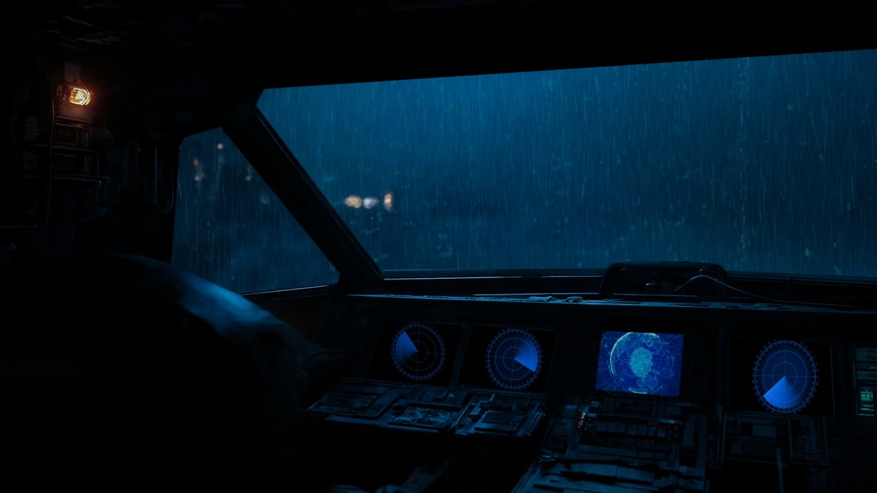 Deep Sleep by Rainy Window 🌧️ Distant Thunder | Gentle Rain Sounds for Study & Relaxation