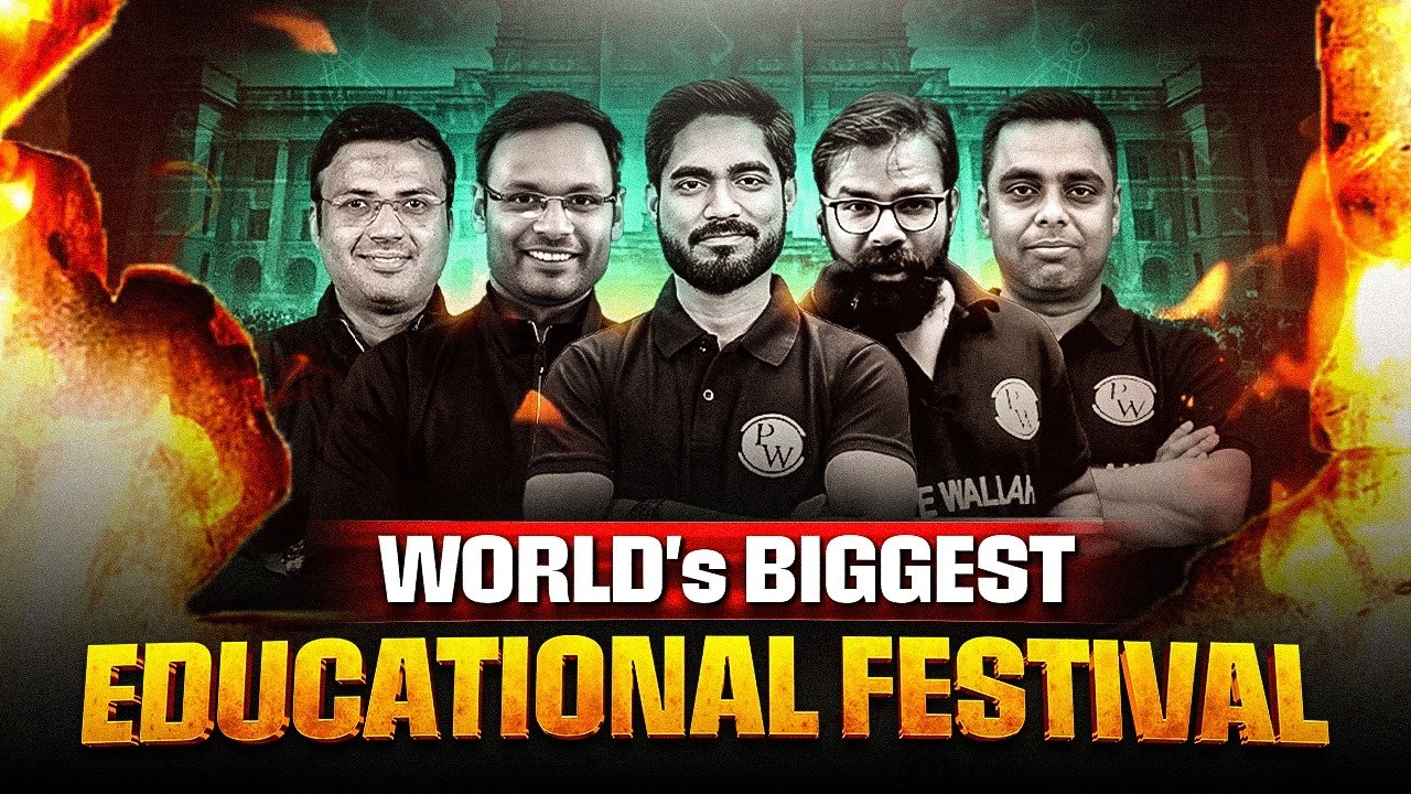 India's Biggest Educational Festival #VishwasDiwasWithPW