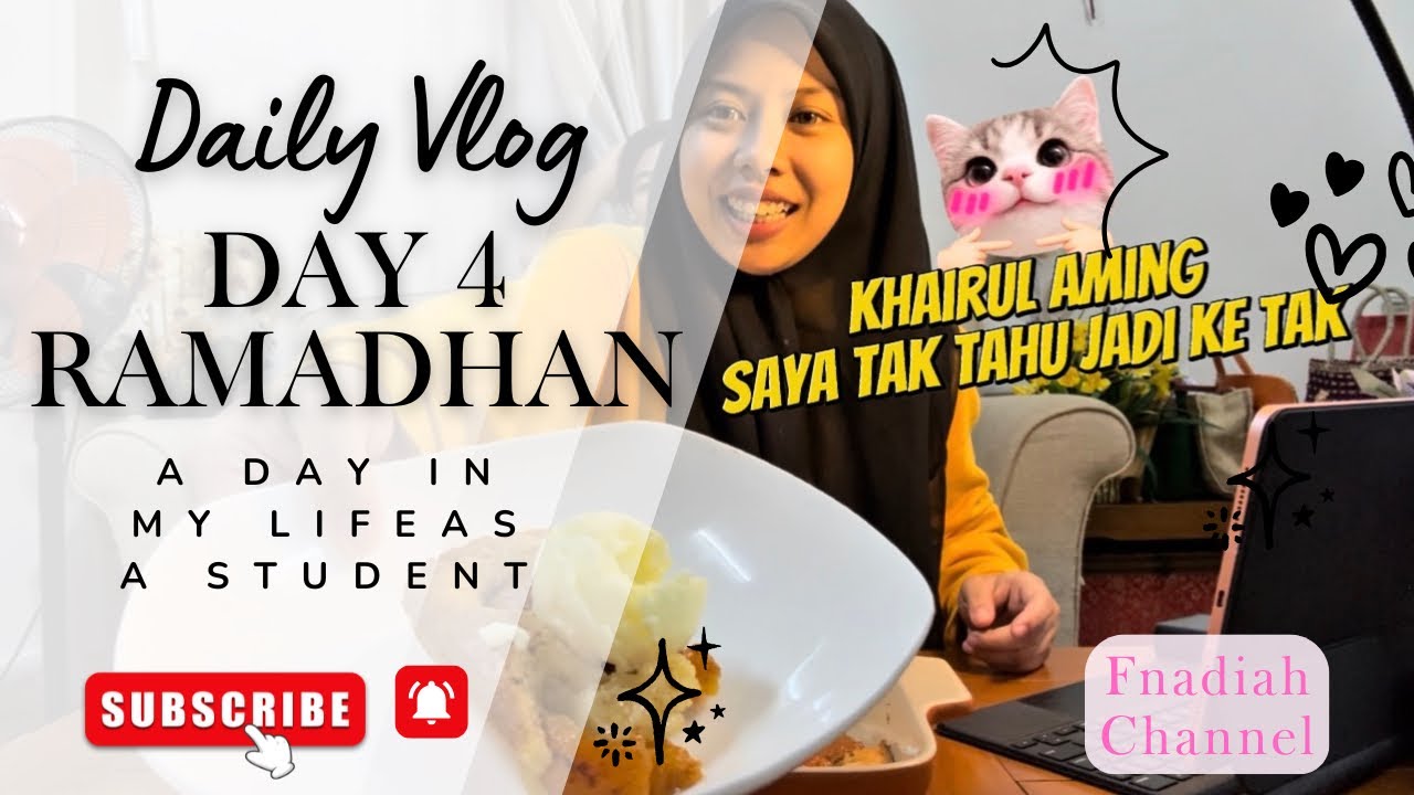 Ramadhan Day  4 Vlog 🌙 RESIPI KHAIRUL AMING TAK JADI ATAU JADI?!