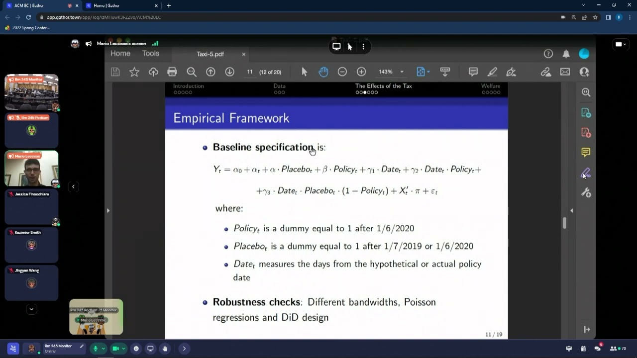 EC'22: Asymmetric Taxation, Pass-through and Market Competition: Ride-sharing and Taxis