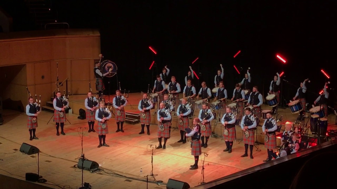 Shotts & Dykehead Caledonia Pipe Band Concert - Bloody Fields of Flanders Set - Glasgow 2017